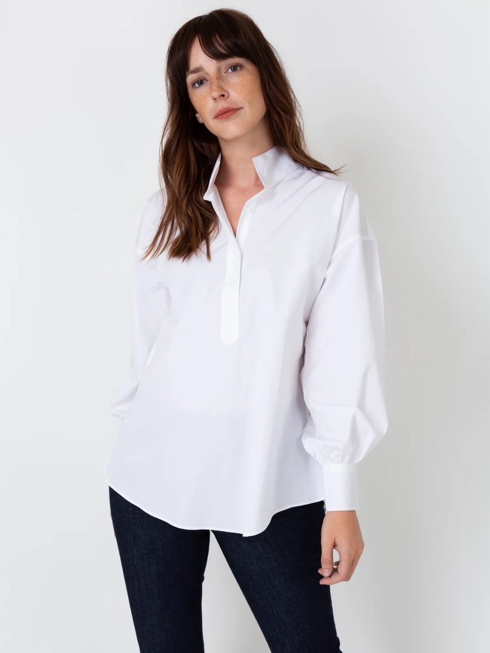 Ann mashburn popover shirt